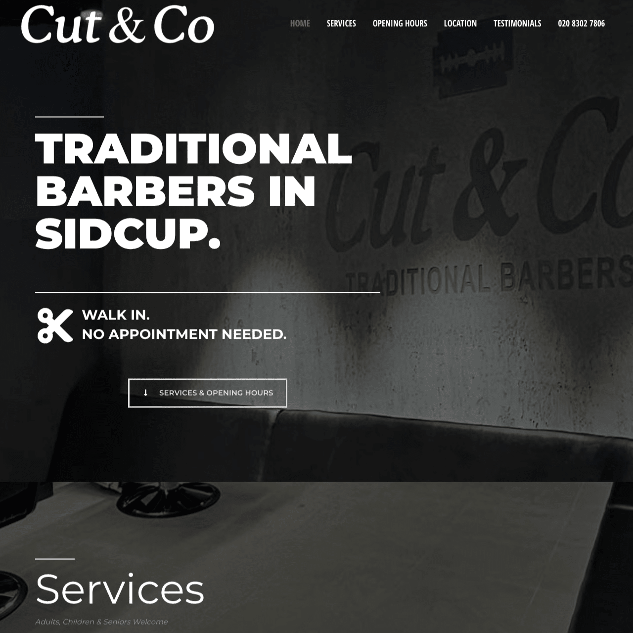 Cut Co Barbers – Sidcup